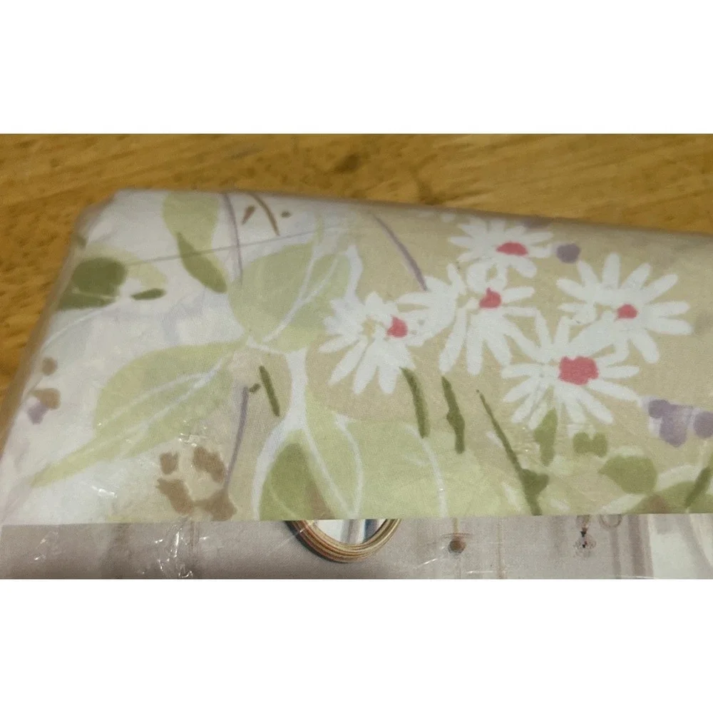 Vtg Springmaid Tranquility King Flat Sheet Rosewater Cottagecore Floral‎ Country